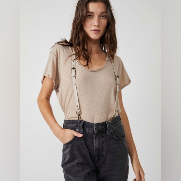 Free People Hold Me Up Suspenders - Picture 3 of 7